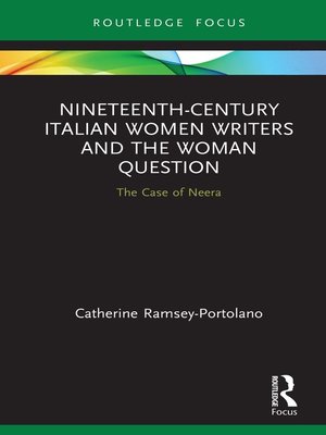 cover image of Nineteenth-Century Italian Women Writers and the Woman Question